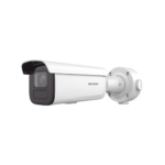 Bala IP 6 Megapixel / Lente Mot. 2.7 a 13.5 mm / 60 mts IR EXIR / Exterior IP67 / IK10 / DARKFIGHTER / PoE+ / Micro SD / Audio y Alarmas I/O / 4 Analíticos: AcuSense, Deteccion Facial, Conteo de Personas por Cruce y Zona