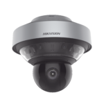 Domo PanoVu series / Vista Panorámica 180° / 4 Lentes de 4 Megapixel + PTZ 4 Megapixel de 40X Zoom / Posicionamiento 3D / IP67 / IK10 / WDR 120 dB / EIS / Autoseguimiento / 250 mts IR / 36 VCD