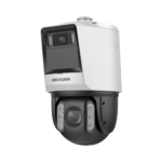 [TandemVu] PTZ IP 4 Megapixel con Cámara Panoramica 6 Megapixel / 32X Zoom / 200 mts IR / 30 mts Luz Blanca / ACUSENSE / IP66 / Alerta Audible y Luz Estroboscopica / Autoseguimiento / Hi-PoE / Alarmas I/O / Ultra Baja Iluminación / Micro SD