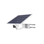 Kit Solar IP All in One / Cámara Termica 256 × 192 / Lente 9.7 mm / Panel Solar / Batería de Respaldo de Litio 23.2Ah / Conexión 4G / Accesorios de Instalación