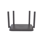 Router Inalámbrico / Wifi 6 / Hasta 1500 Mbps / Doble Banda AC (2.4 GHz y 5 GHz) / 4 Puertos 1000 Mbps /  4 Antenas Omnidireccional / Interior / Beamforming Optimizado / Administración Gratuita desde la Nube