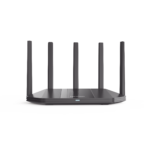 Router Inalámbrico / Wifi 6 / Hasta 3000 Mbps / MESH / Doble Banda AC (2.4 GHz y 5 GHz) / 4 Puertos 1000 Mbps /  5 Antenas Omnidireccional / Interior / Beamforming Optimizado /  Administración Gratuita desde la Nube