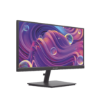 Monitor LED Full HD (1920 X 1080) de 21.5" / Ideal para CCTV, Oficina y Hogar / Entrada HDMI-VGA / Montaje VESA (75 X 75) / Uso 24/7 / Backlight E-LED / 100 Hz / Ultra Delgado / Bocinas Integradas