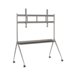 Montaje de Piso Móvil para Pantallas de 75 y 86" / Compatible con VESA / Incluye Soporte para Pantalla