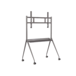 Montaje de Piso Móvil para Pantallas de 55"  hasta 75" / Compatible con VESA / Incluye Soporte para la Pantalla
