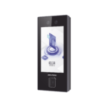 Terminal Facial Min Moe con LECTOR DE QRs FISICO Ultra Rápido  y Tarjetas MIFARE / 3000 Rostros / Pantalla 4.5" / Administrable en la Nube con HikConnect Teams  / Exterior IP65  / PoE / WiFi / HIK-IA / SIP Estandar