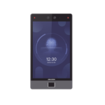 Terminal Facial Min Moe 8" Touch con Lector de Huellas / Delgada y Estética / PoE / 100,000 rostros / Exterior IP65 / Función de Videoportero y Lectura de Códigos QR / Lectura de tarjetas / HIK-IA