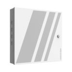 Controlador de Acceso 1 Puerta Administrable en la Nube con Hik-Connect Teams / Interfaz Web / 2 Lectores de Huella o Tarjeta / 100,000 Tarjetas / 10,000 Huellas / Incluye Gabinete y Fuente de Alimentación 12v 4A / Soporta Batería de Respald