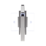 Torniquete Swing Central PREMIUM para Ampliar Carriles / Iluminación LED / Carril de 90 cms / Requiere Torniquetes Izquierdo y Derecho