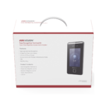 Kit de Control de Acceso TODO INCLUIDO con Lector de Rostros, QRs , Tarjetas y Huellas / 3,000 Rostros / Compatible con App Hik-Connect / Videoportero / Incluye Electroimán  Botón de Salida y Montajes Z y L para imán / HIK-IA