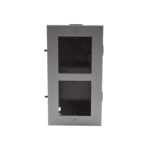 Base de 2 Espacios para EMPOTRAR Módulos de Videoporteros Hikvision
