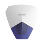 Sirena Estrobo Cableada Hikvision / Ideal para cualquier Panel de Alarma / Azul / 105 dB / Proteccón IP54