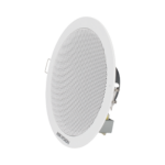 Altavoz Montaje en Plafón | 6 Watts | 100 V | Rejilla de Metal | Color Blanco | Uso Interior