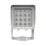 Lampara IR de Luz Estroboscópica / 16 Lámaras LED / Distancia Efectiva 16 a 25 Metros / Cobertura 10°