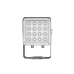 Lampara IR de Luz Continua / 16 Lámparas LED / Distancia Efectiva 16 a 25 metros / Cobertura 40° / Exterior IP66