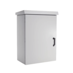 Gabinete Para Exterior OSP ComLine, Protección NEMA 4/12/4X/3/3R; IP66, 600 mm de Ancho, 500 mm de Profundidad, 12 UR, De Aluminio, Color Gris Claro