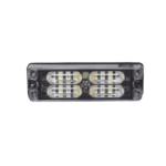 Luz Perimetral, 12 LED Ultra Brillantes, Color Rojo / Claro