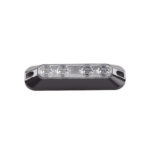 Luz Perimetral , 4 LEDs Ultra Brillantes, color Ambar