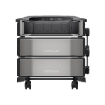 Estación de Energía Delta Pro Ultra 7.2kW para Respaldo Residencial, Incluye 2 Baterías de Litio LFP 6kWh (12kWh Totales), Sincronización para Mayor Potencia, Carga Solar Hasta 4000W, Capacidad de Trabajo Online (0ms)