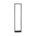 Rack de 2 Postes (Doble Perforación), Estándar 19", 45 Unidades, Fabricado en Acero, Base "L" para Anclar a Piso.