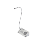 Sistema de Intercomunicación | Ideal para Ventanillas | Audio de voz de dos vías | 12V/1A 2W | Micrófono Interior + Micrófono Exterior