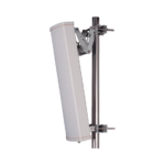Antena sectorial para 2G, 3G, 4G y 5G de telefonía celular / 15 dBi / Multi Banda / Rango de Frecuencia (698-960 / 1710-2700 MHz).