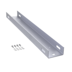 Montaje de Poste Para Gabinetes OSP ComLine de 1200 mm de alto (25 UR), De Aluminio, Color Negro