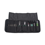 Juego de Herramientas en Estuche Portátil con 25 Pzas.  (Desarmadores Finos + Pinzas + Puntas + Maneral).