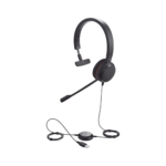 Jabra Evolve 20 Mono con conexión USB, micrófono con cancelación de ruido de ultima generación, configuración Plug and Play (4993-829-209)