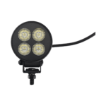 Luz de Trabajo Ultra brillante Circular, 4 LED, 2556 Lúmenes, 12-24 Vcd