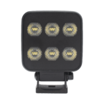 Luz de Trabajo Ultra brillante Cuadrada, 6 LED, 6552 Lúmenes, 12-24 Vcd