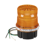 Luz de advertencia estroboscópica Fireball®, Listado por UL y cUL, 120 VCA, color ámbar