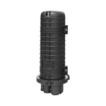 Caja de Distribución de Fibra Óptica Vertical tipo Domo, hasta 96 empalmes, Exterior, IP68