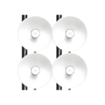 Kit de 4 radios FORCE4625 de alto Desempeño / Wi-Fi 6E / Hasta 1 Gbps / 5925 - 7125 MHz / Antena Integrada 25 dBi