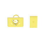 Accesorio de Salida a Tubo De 1.5 in (38 mm), Para Canaletas FiberRunner 4X4, 6X4, o 12X4, Color Amarillo