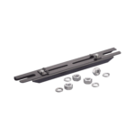 Soporte de Montaje a Techo Tipo Trapecio, para Canaletas FiberRunner 4X4 y 6x4, o Charola Wyr-Grid de 8in, Uso con Varilla Roscada de 1/2", Color Negro