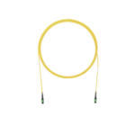 Cable de Interconexión de 12 Fibras Ópticas Monomodo OS2, de PanMPO Hembra a PanMPO Hembra, Polaridad A, LSZH, de 1.5 Metros