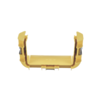 Union Recta "Cople", Para Canaleta FiberRunner™ 6X4, Color Amarillo