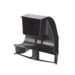 Bajada Para Canaleta FiberRunner™, Uso con Medidas 4x4, 6X4, 12X4, o 24X12, Con Reducción a 4X4, Color Negro