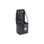 Funda Universal Corta de Nylon para Cinturón con Soporte de Correa y Broche.