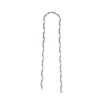 Remate Preformado para Fibra Óptica Figura 8, Span 100 m, para mensajero de acero con diámetro Φ 3.6  mm
