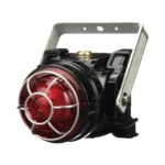 Luz LED de la serie global, para ubicaciónes peligrosas, UL y cUL CID2, 120-240 Vca, montaje en U Ex d, rojo