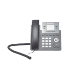 Teléfono IP Grado Operador, 4 líneas SIP con 2 cuentas, puertos Gigabit PoE, pantalla a color 2.4", codec Opus, IPV4/IPV6 con gestión en la nube GDMS