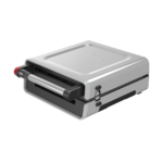 PARRILLA ELÉCTRICA DE HUMO, ACERO INOXIDABLE.