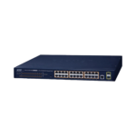 Switch PoE Administrable Capa 2 / 24 Puertos10/100/1000BASE-T / 2 SFP 100/1000BASE-X / POE 802.3af/at