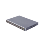 Switch Administrable de 48-Puertos 10/100/1000T 802.3at PoE + 4-Puertos 100/1000BASE-X SFP / 440W