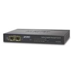 Switch Administrable de Escritorio de 8 Puertos Gigabit/ 2 Puertos SFP / 20 Gbps Switching / PoE In 802.3af/at / Dual Power DC + PoE / VLAN Q-in-Q / IPv6/IPv4/  Administración Remota con CloudNMS