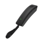 Teléfono IP profesional para Hotelería, montaje en pared,  teclado numérico estándar, conferencia de 3 vías, Opus y PoE.