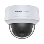 Domo IP 8 Megapíxel / Lente Mot. 2.7 a 13.5 mm / 50 mts IR /  Ultra Baja Iluminación / NDAA / ONVIF / IP67 / IK10 /  IA (Filtro de Humanos y Vehiculos) / Merodeo / Conteo de Personas / PoE / Audio y Alarmas I/O / Serie 35 / Honeywell Securit