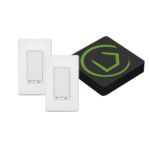 KIT HUB Controlador inteligente para dispositivos Zwave, Zigbee, Shelly, Lutron, incluye 1 HUB / 2 Apagadores inteligentes On/Off Zwave